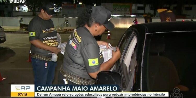 Campanha no AP alerta para uso de celular no trânsito; OMS aponta chance 4 vezes maior de acidente