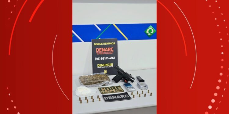 Suspeito de tráfico é preso em Macapá após tentar fugir e jogar drogas pela janela de apartamento