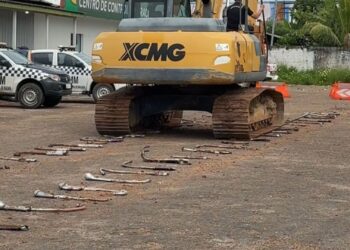 VÍDEO: descargas barulhentas são apreendidas e destruídas em Macapá